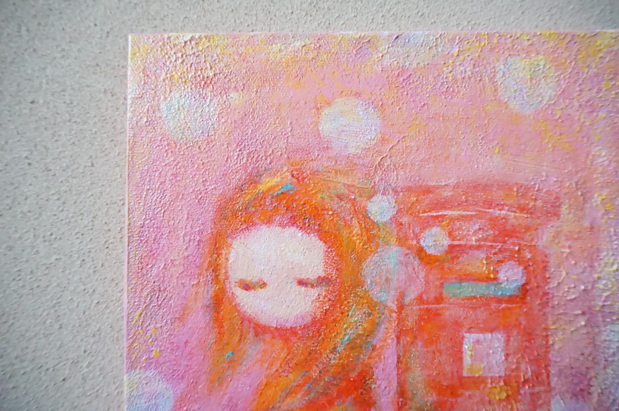 【ラブレター】＃原画＃イラスト＃ヒーリングアート＃ポスト＃女の子＃幸せ＃あたたかい | 2枚目