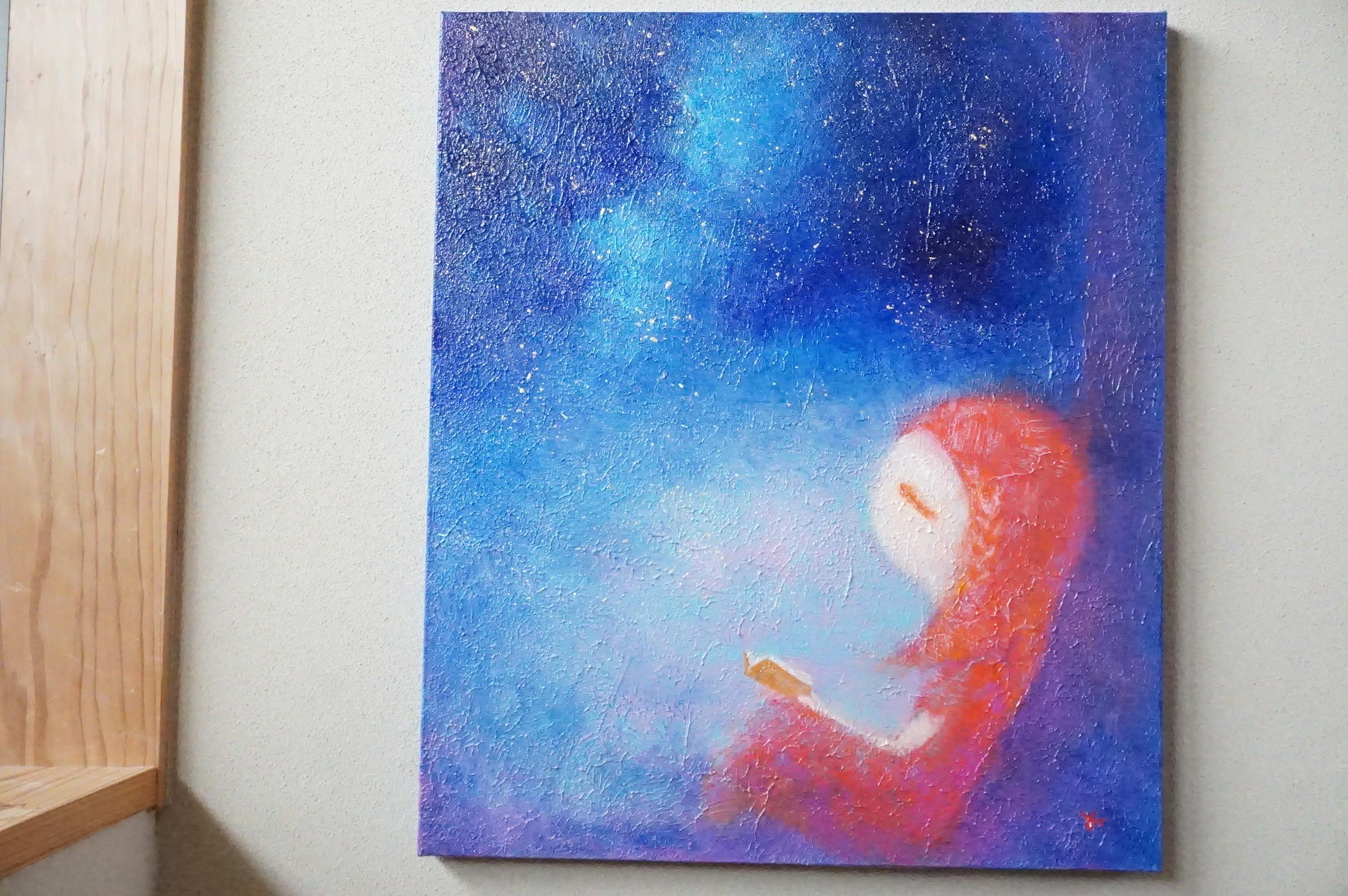 【星月夜】原画－キャンバス10号