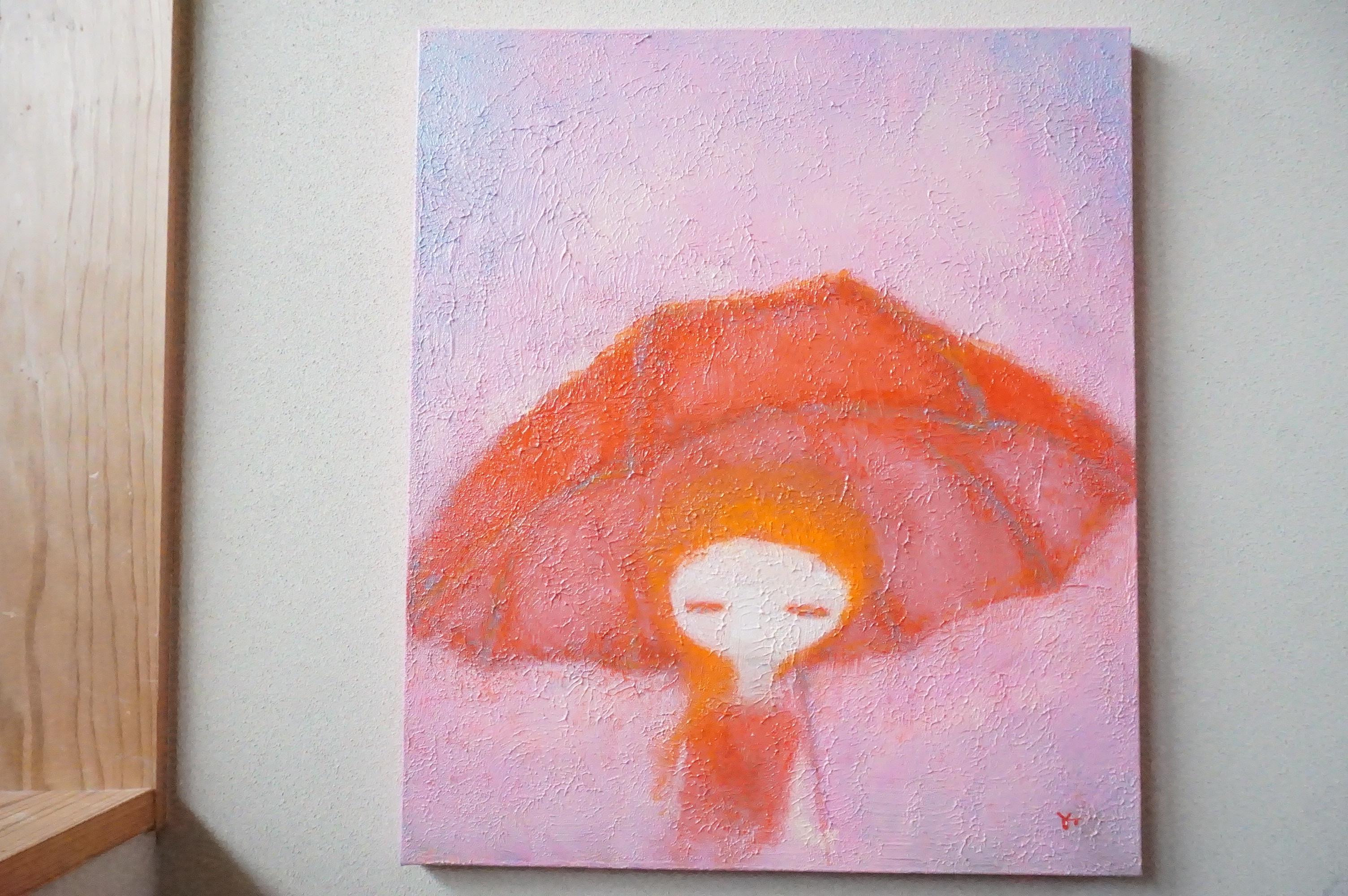 【夕立晴】原画－キャンバス10号