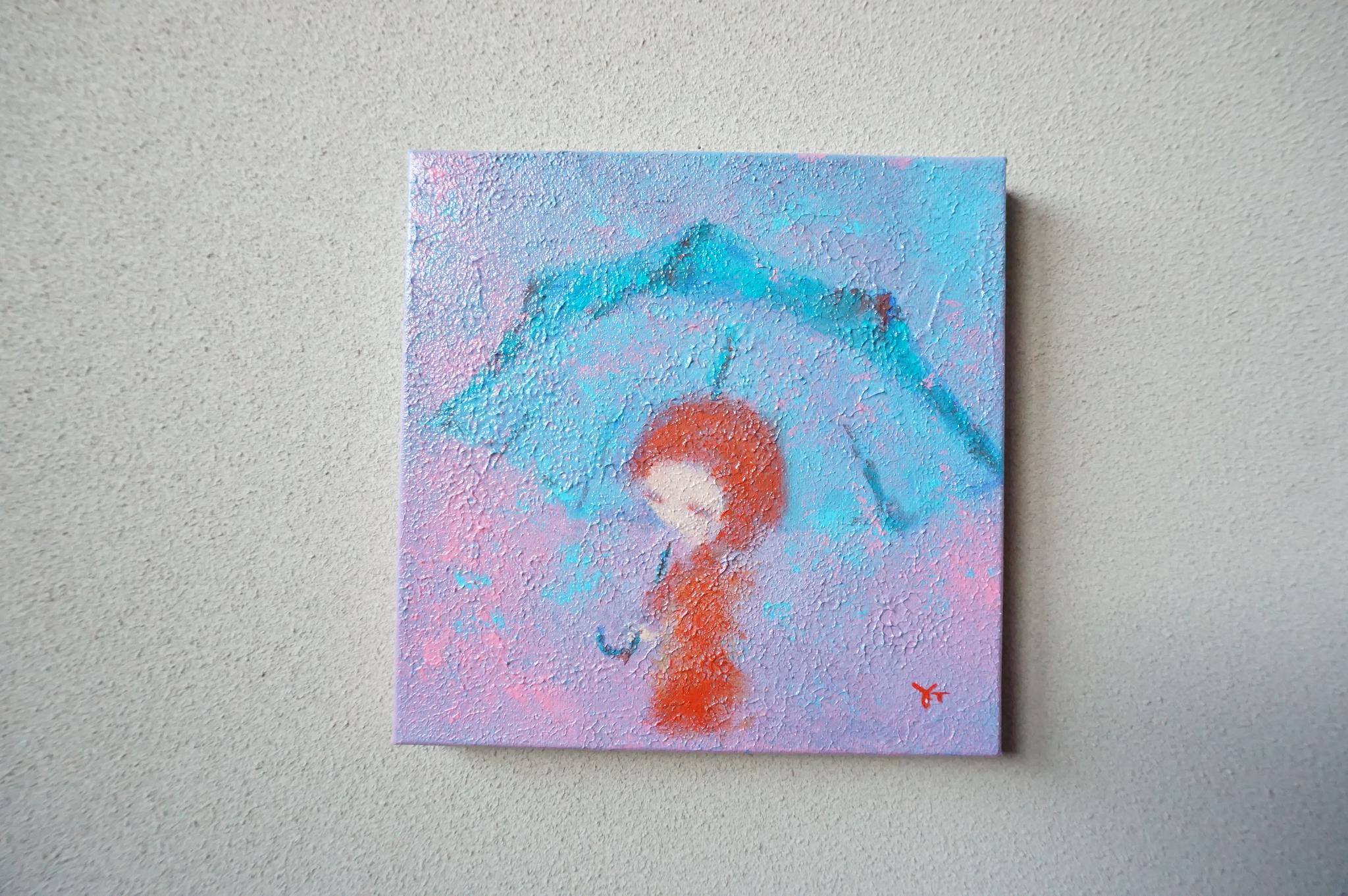 【雨燦々】原画－キャンバス0号1枚目の画像